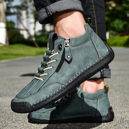 CHRISTOPHE | CHAUSSURES EN NABUK AVEC ZIP POUR HOMME