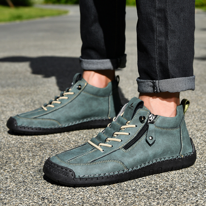 CHRISTOPHE | CHAUSSURES EN NABUK AVEC ZIP POUR HOMME
