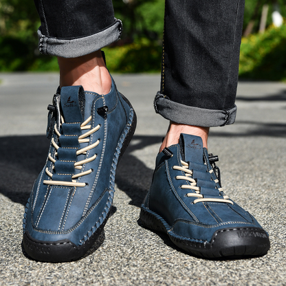 CHRISTOPHE | CHAUSSURES EN NABUK AVEC ZIP POUR HOMME