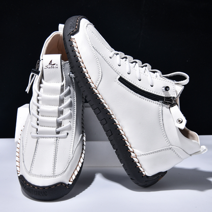 CHRISTOPHE | CHAUSSURES EN NABUK AVEC ZIP POUR HOMME