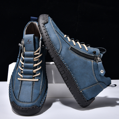 CHRISTOPHE | CHAUSSURES EN NABUK AVEC ZIP POUR HOMME