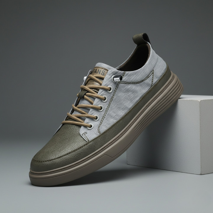 SÉBASTIEN | BASKETS EN CUIR POUR HOMME