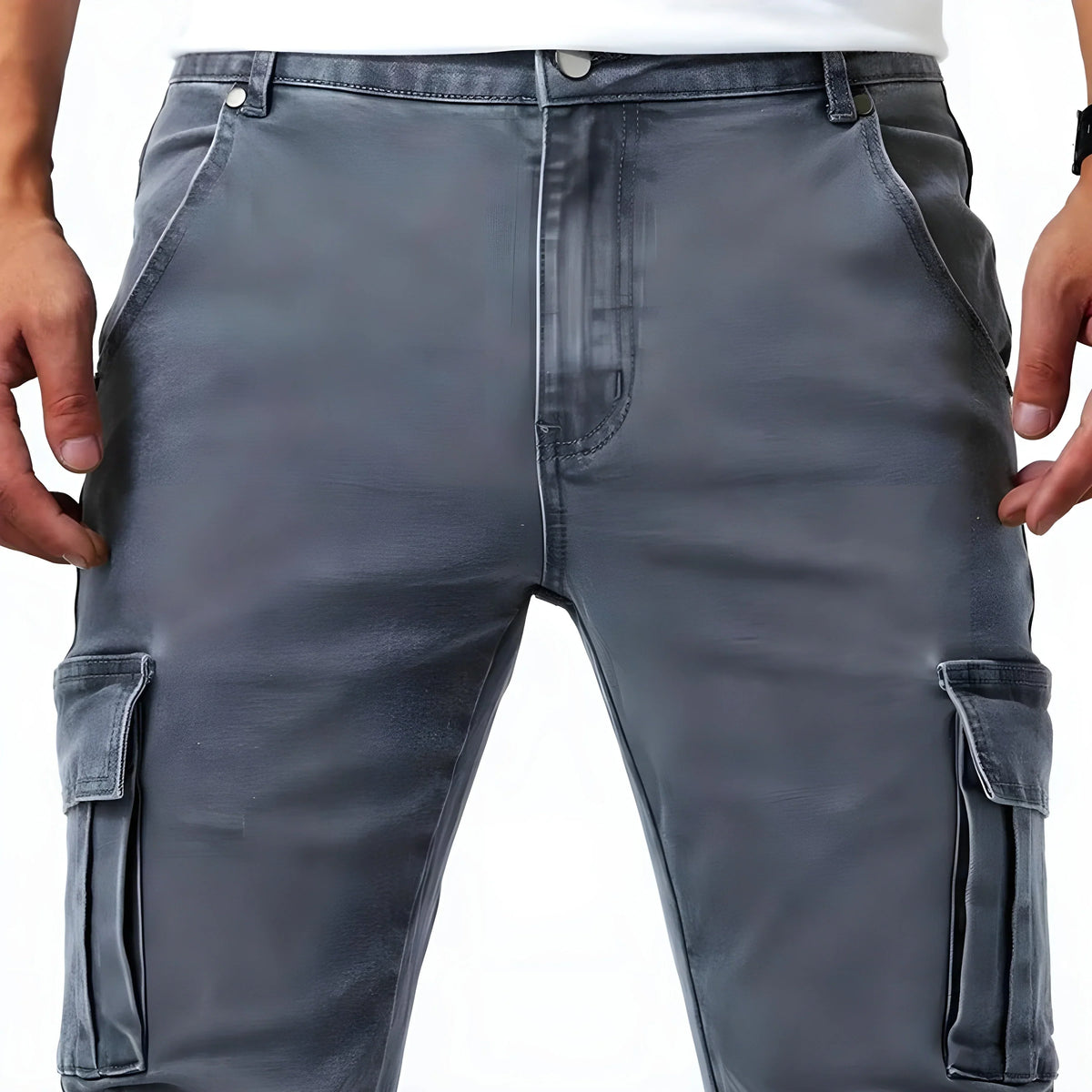 LOÏC | PANTALON CARGO STRETCH