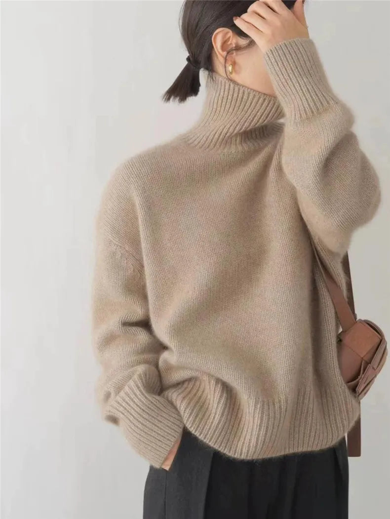 ROXANE | PULL COL ROULÉ DOUX ET CONFORTABLE