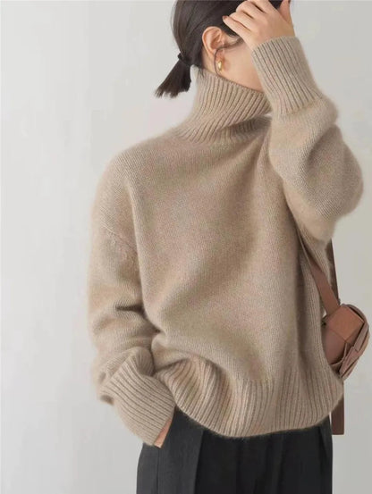 ROXANE | PULL COL ROULÉ DOUX ET CONFORTABLE