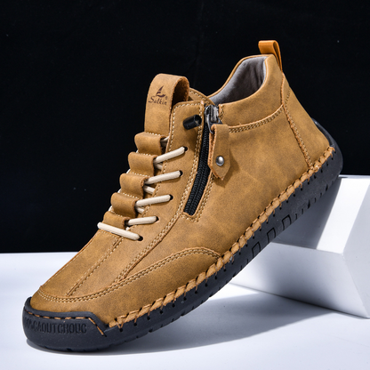 CHRISTOPHE | CHAUSSURES EN NABUK AVEC ZIP POUR HOMME