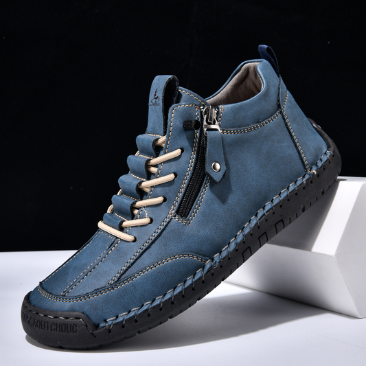 CHRISTOPHE | CHAUSSURES EN NABUK AVEC ZIP POUR HOMME