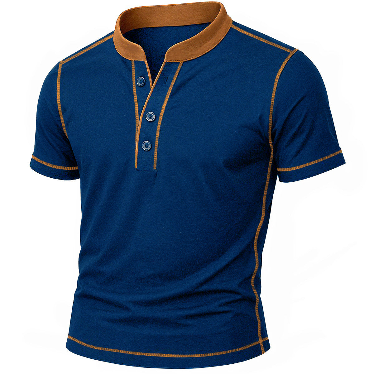FREDERIC | CHEMISE HENLEY AVEC BORD EMBER