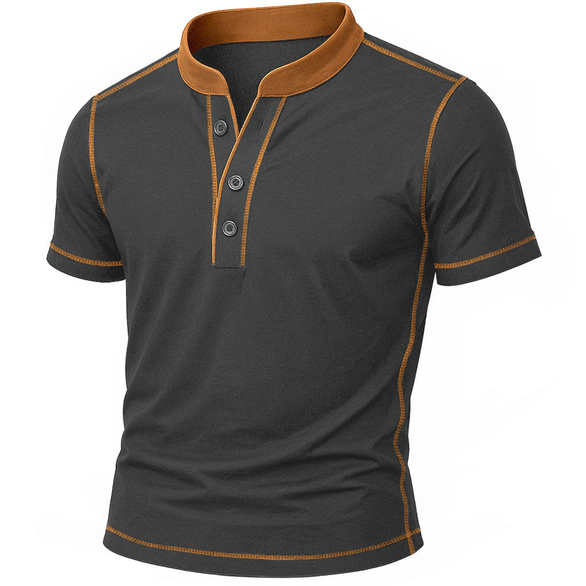 FREDERIC | CHEMISE HENLEY AVEC BORD EMBER