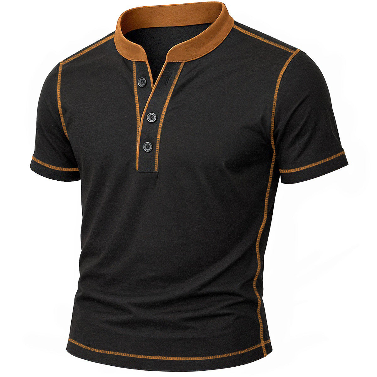 FREDERIC | CHEMISE HENLEY AVEC BORD EMBER