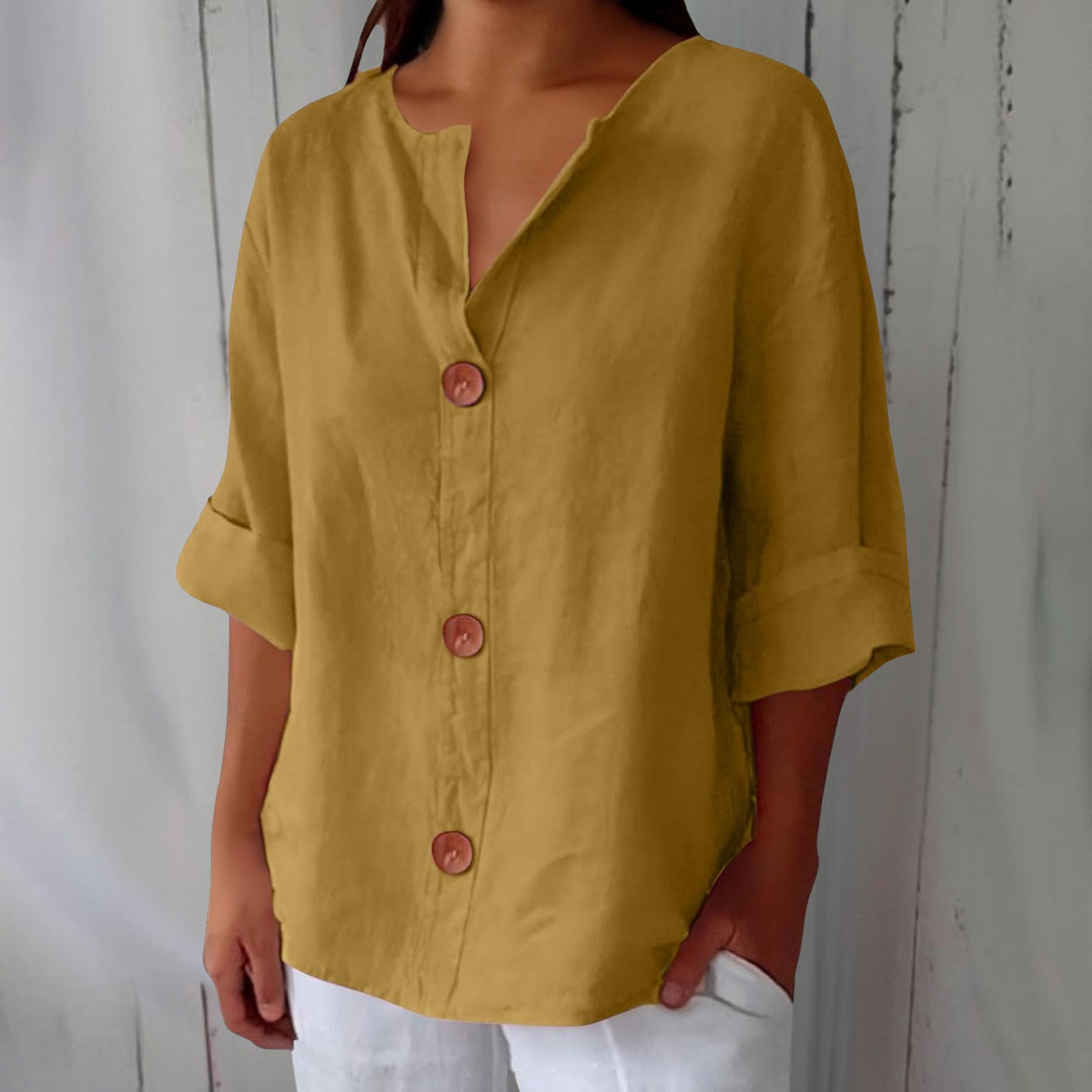 JACQUELINE | BLOUSE D'ÉTÉ AMPLE