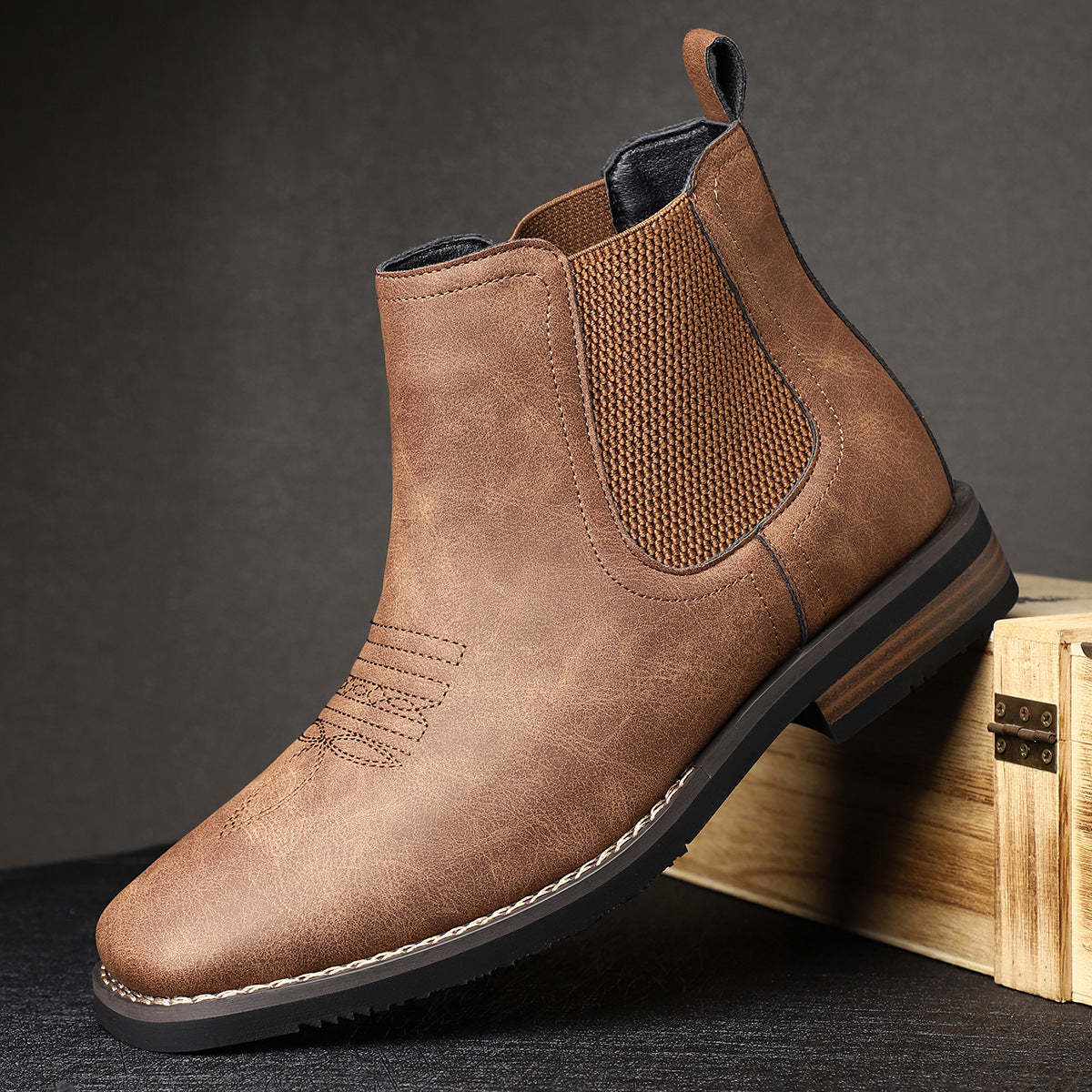 OLIVIER | BOTTES CLASSIQUES EN CUIR POUR HOMME