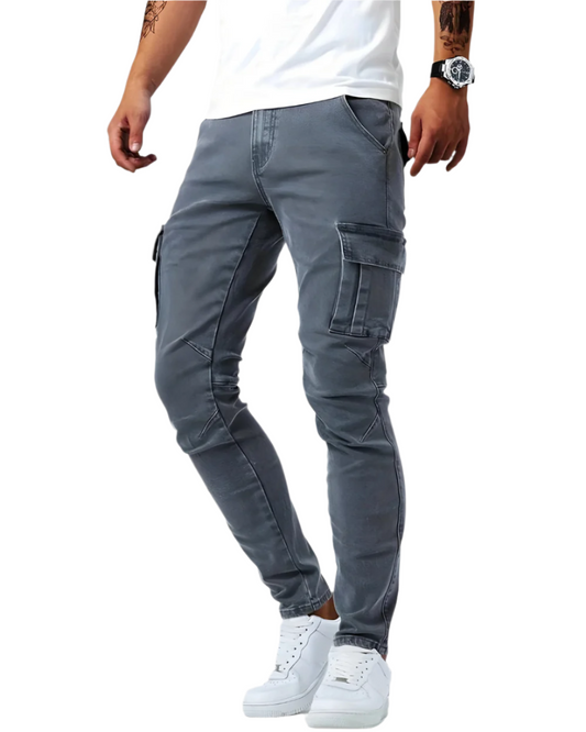 LOÏC | PANTALON CARGO STRETCH