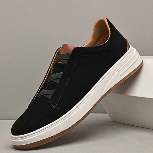 ROMAIN | CHAUSSURES SLIP-ON EN DAIM POUR HOMME