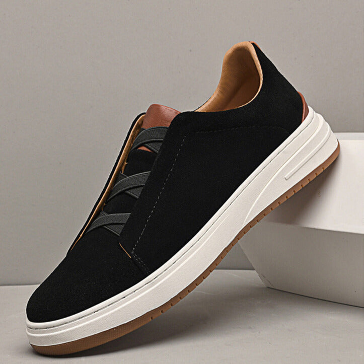 GÉRARD | CHAUSSURES SANS LACETS EN DAIM POUR HOMME