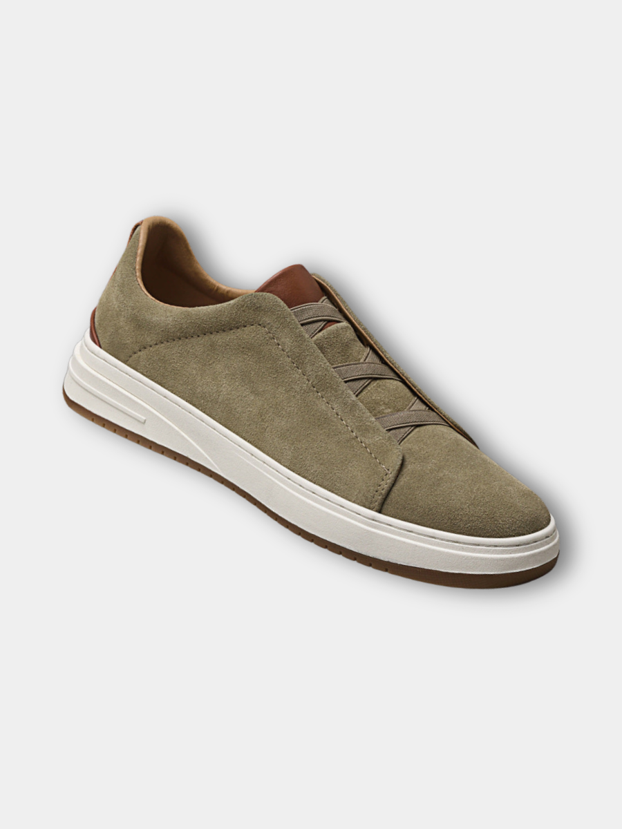 ROMAIN | CHAUSSURES SLIP-ON EN DAIM POUR HOMME