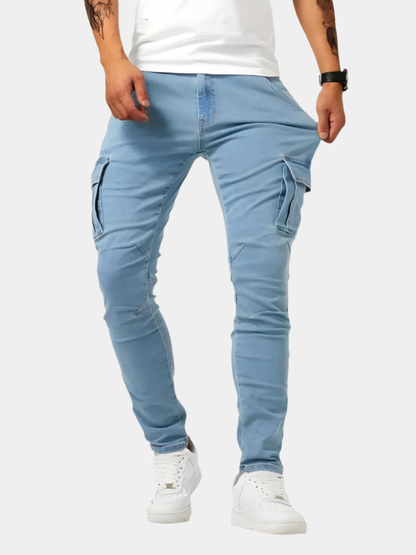 LOÏC | PANTALON CARGO STRETCH