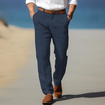 BENJAMIN | PANTALON HOMME LUXE EN LIN PREMIUM