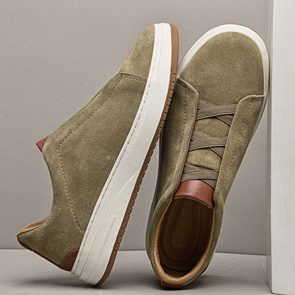 ROMAIN | CHAUSSURES SLIP-ON EN DAIM POUR HOMME