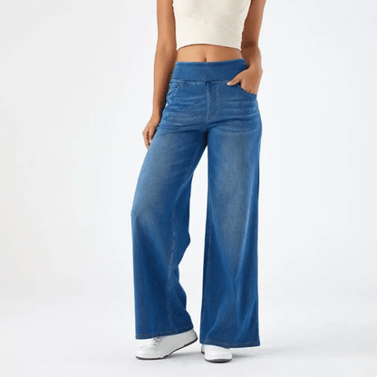 ÉMILIE | PANTALON CONFORTABLE AVEC TAILLE ÉLASTIQUE