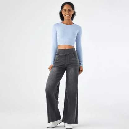 ÉMILIE | PANTALON CONFORTABLE AVEC TAILLE ÉLASTIQUE
