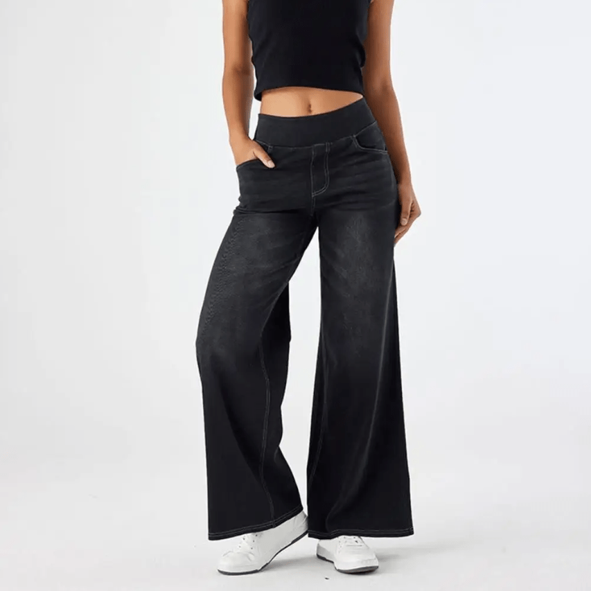ÉMILIE | PANTALON CONFORTABLE AVEC TAILLE ÉLASTIQUE