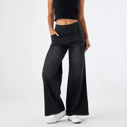 ÉMILIE | PANTALON CONFORTABLE AVEC TAILLE ÉLASTIQUE