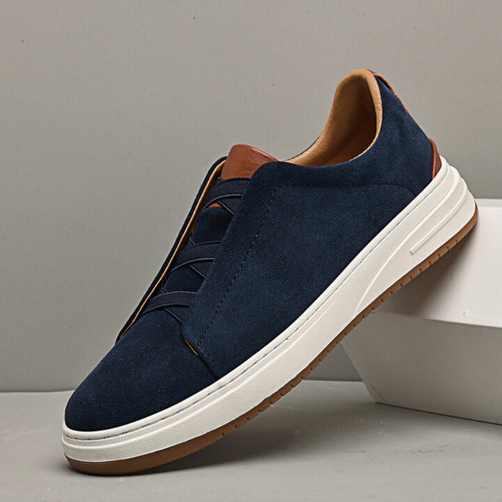ROMAIN | CHAUSSURES SLIP-ON EN DAIM POUR HOMME