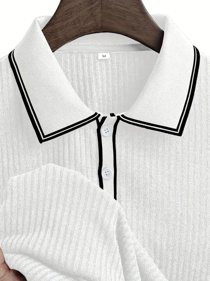 PATRICK | POLO STRUCTURE SUR MESURE, ÉLÉGANCE MÉDITERRANÉENNE
