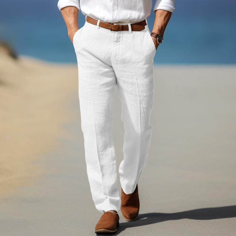 BENJAMIN | PANTALON HOMME LUXE EN LIN PREMIUM