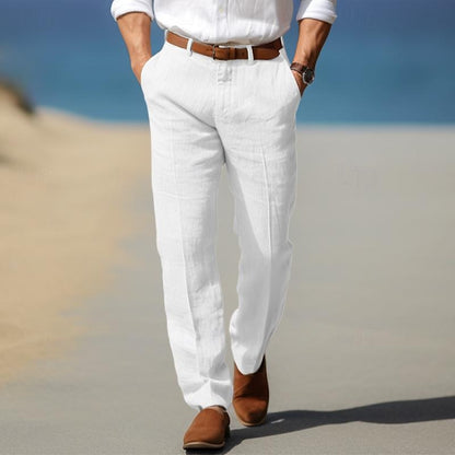 BENJAMIN | PANTALON HOMME LUXE EN LIN PREMIUM