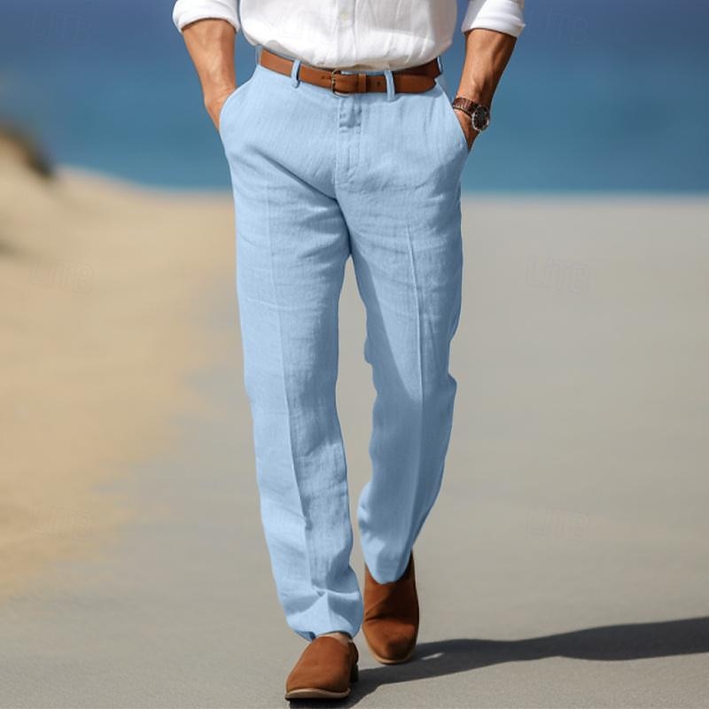 BENJAMIN | PANTALON HOMME LUXE EN LIN PREMIUM