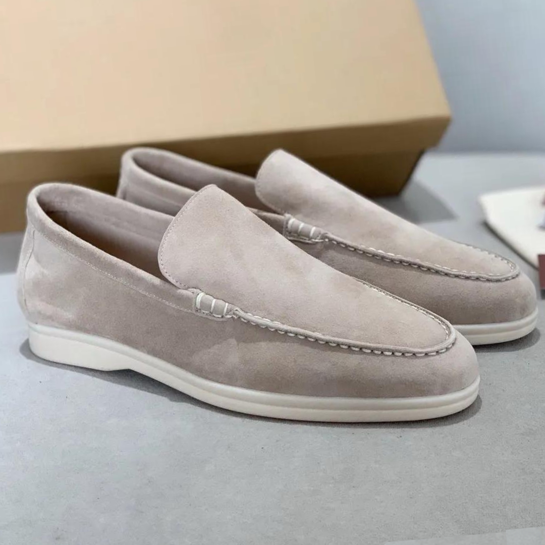 THÉO | Mocassins en suède élégant