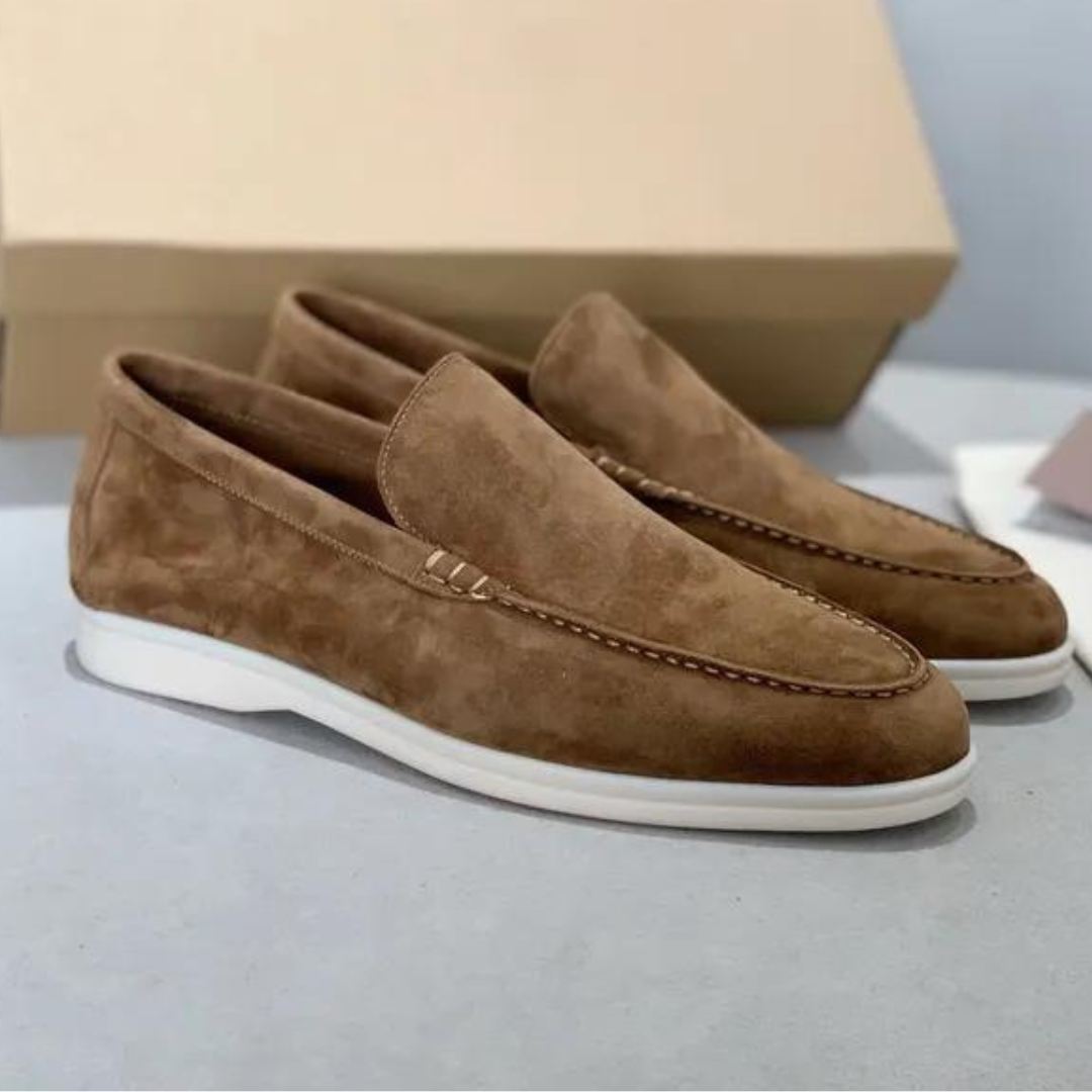 THÉO | Mocassins en suède élégant