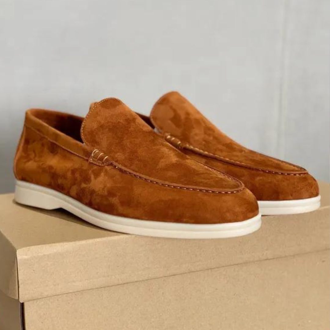 THÉO | Mocassins en suède élégant
