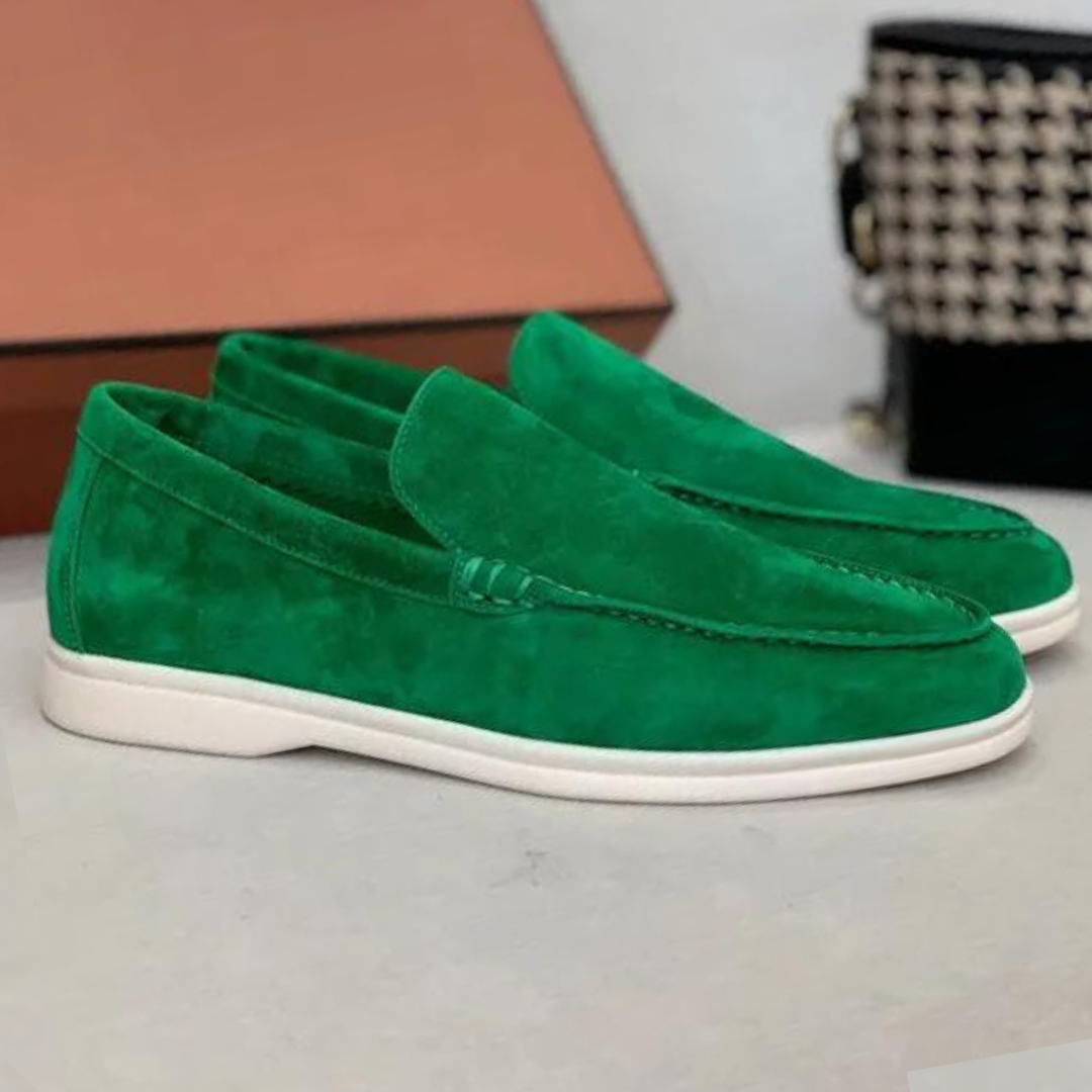 THÉO | Mocassins en suède élégant
