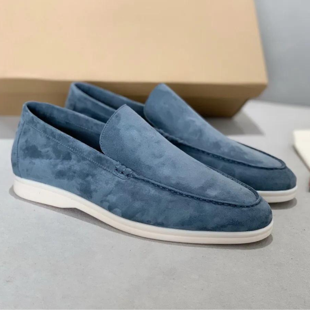 THÉO | Mocassins en suède élégant