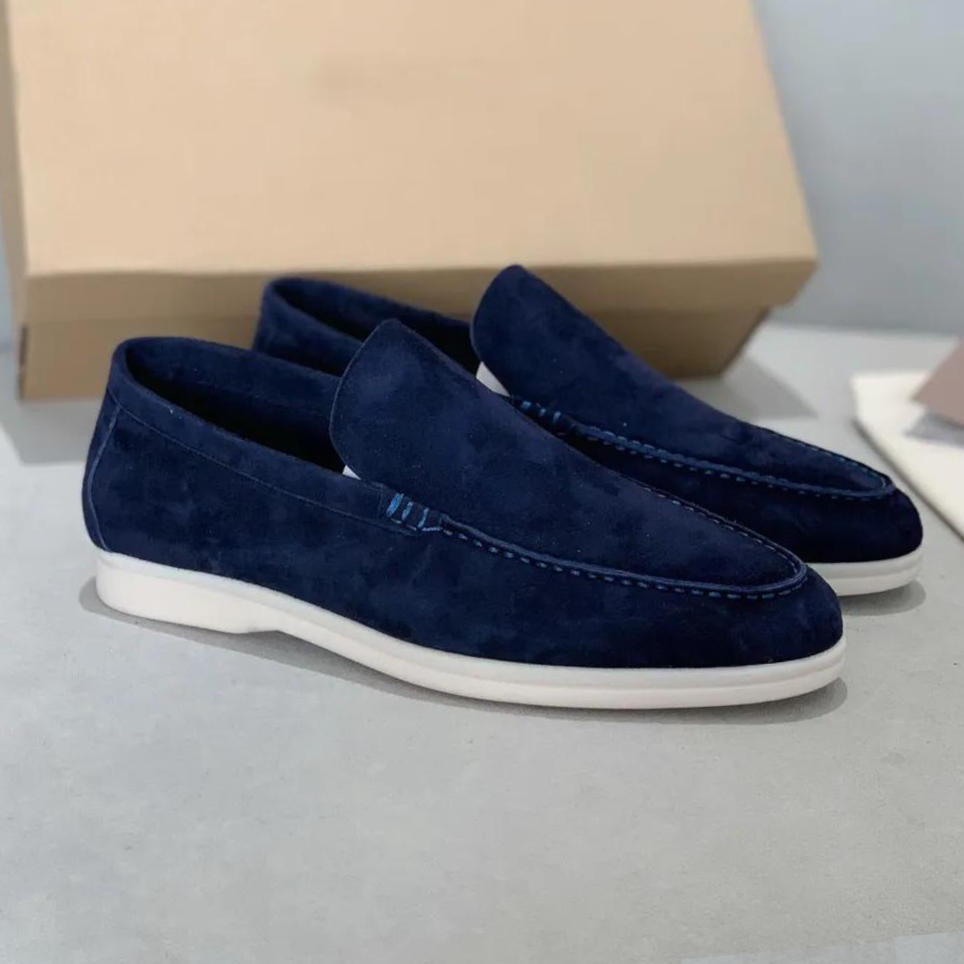 THÉO | Mocassins en suède élégant