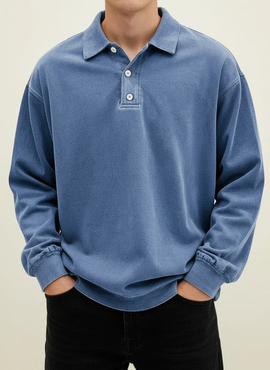 SAMUEL | Pull Polo Héritage Moderne