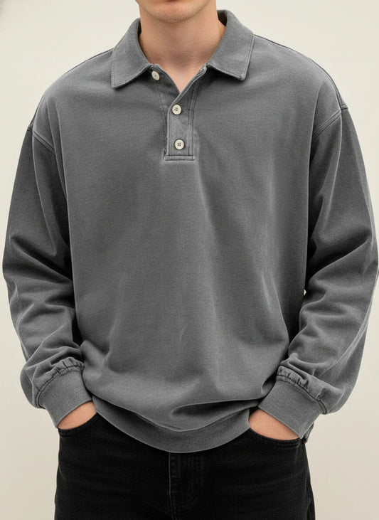 SAMUEL | Pull Polo Héritage Moderne