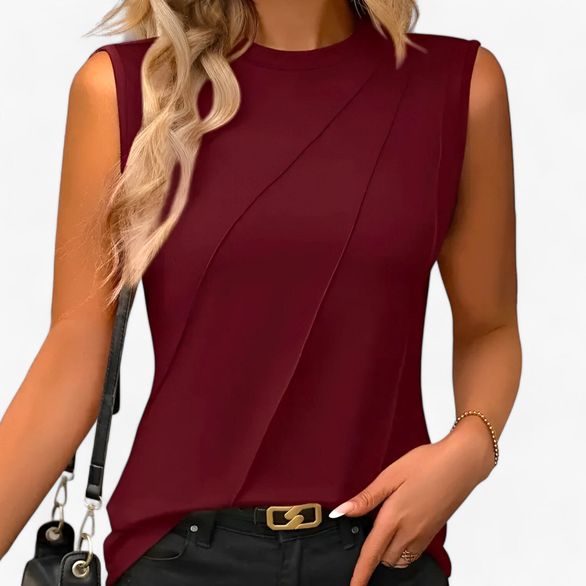 CLAUDINE | BLOUSE D'ÉTÉ CHIC ET AÉRÉE POUR TEMPS CHAUD