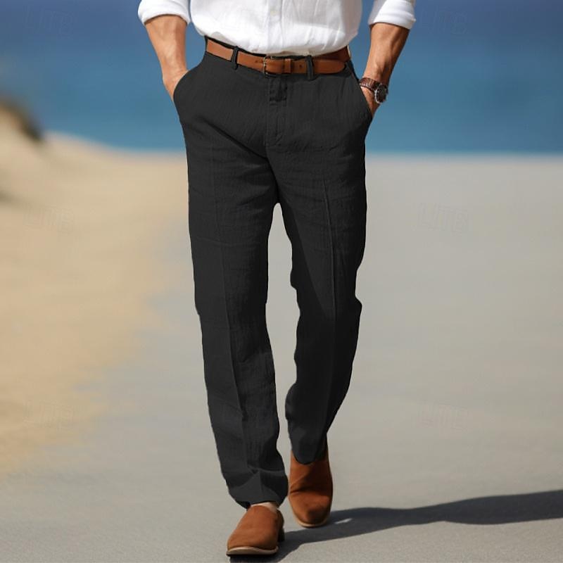 BENJAMIN | PANTALON HOMME LUXE EN LIN PREMIUM