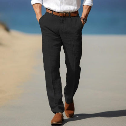 BENJAMIN | PANTALON HOMME LUXE EN LIN PREMIUM