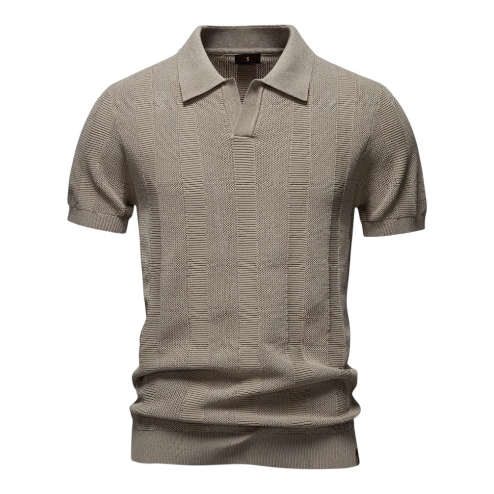 CYRIL | POLO EN MAILLE ÉLEVÉE