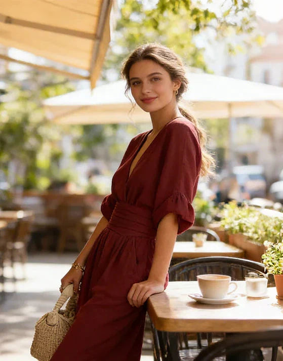 Adèle | Combinaison élégante fluide