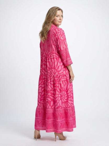 MONIQUE | ROBE MIDI À BOUTONS MARIELLE