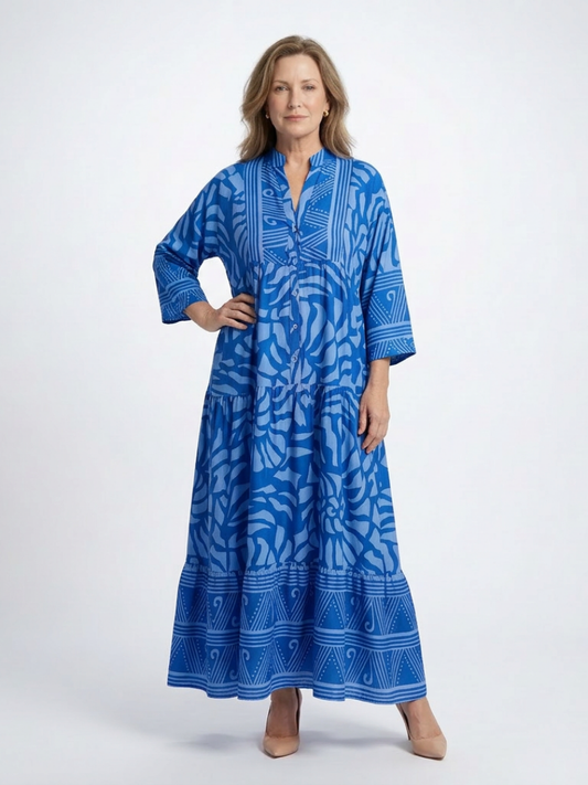 MONIQUE | ROBE MIDI À BOUTONS MARIELLE