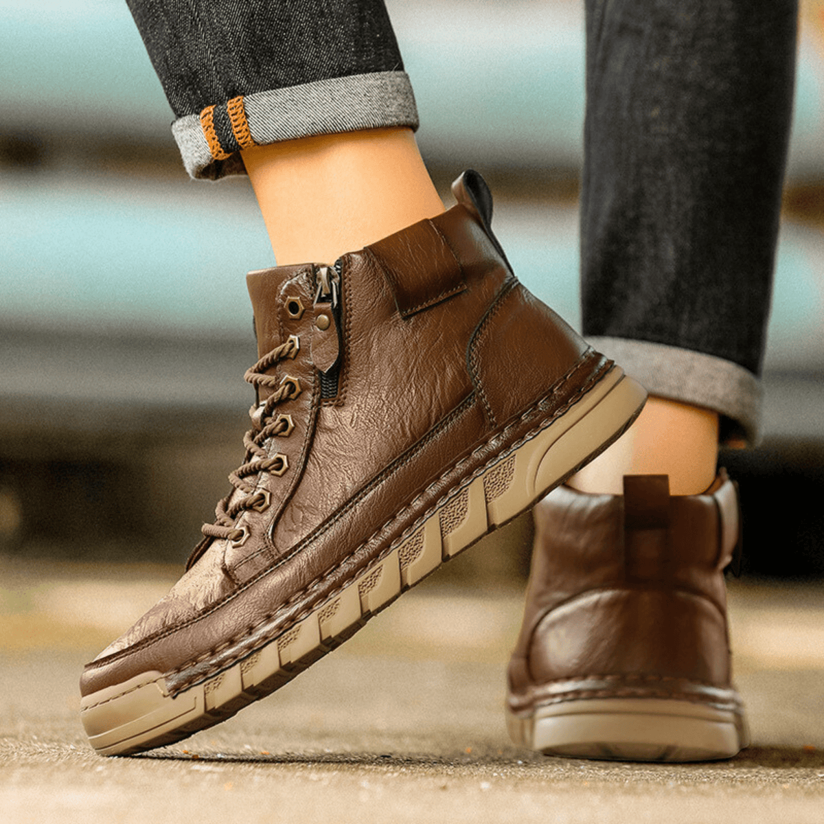 GUILLAUME | BOTTES EN CUIR POUR HOMME