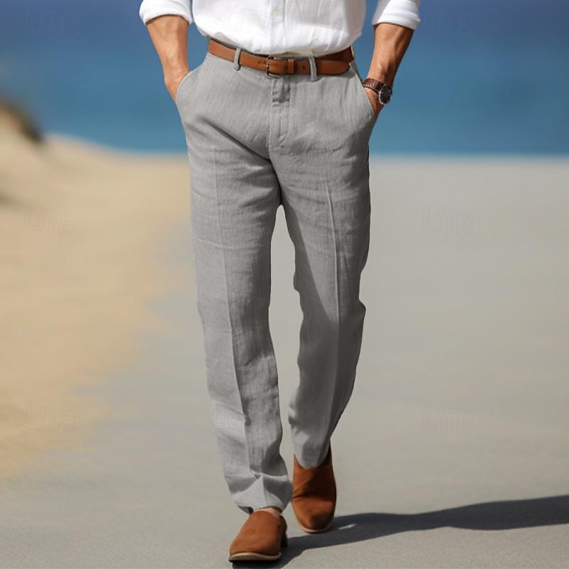 BENJAMIN | PANTALON HOMME LUXE EN LIN PREMIUM