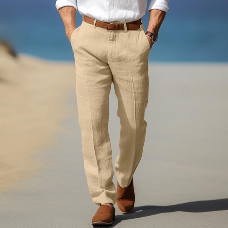 BENJAMIN | PANTALON HOMME LUXE EN LIN PREMIUM